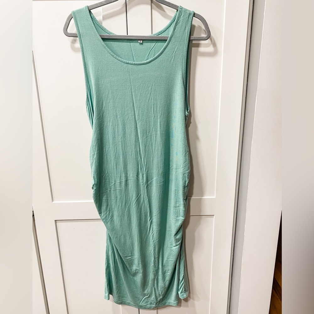 KIM S Women's Maternity Sleeveless Bodycon Dress